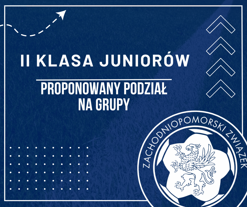 Podział drużyn II klasa Juniorów - sezon 2024/2025 [MAPA]